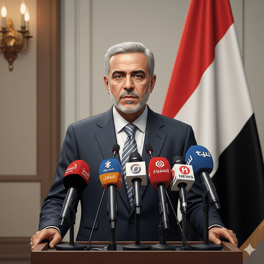 Yemen’s Houthi Prime Minister Ahmed al-Rahawi