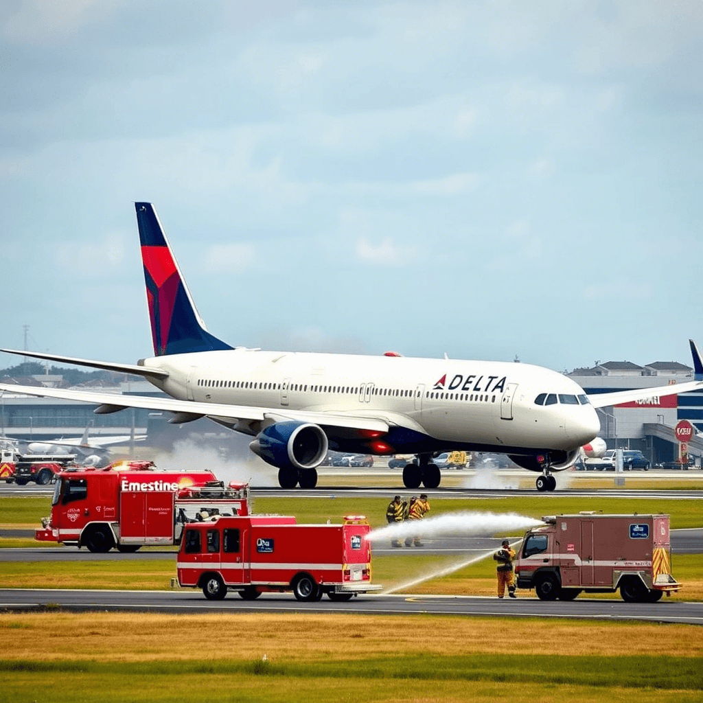 Delta Plane Crash Landing in Toronto